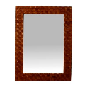 Mirror Soho Rectangular, Saddle
