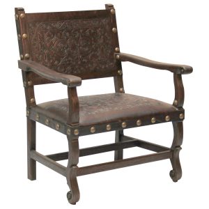 Lounge Chair Malaga Carved