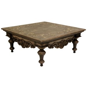 Cocktail Table Lemans, Grey Brushed