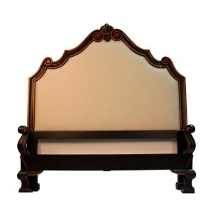 Bed Tuscan with Fabric, Queen