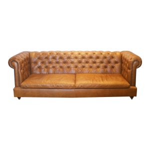 Sofa Tardelle, Tufted leather