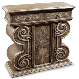 Console Leonardo, Green Grey