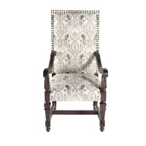 Armchair Mayorca Walnut, Tiger Hemp.