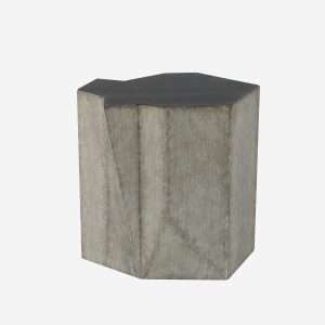 SIDE TABLE HUDSON, SILVER